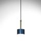 lafabryka.pl Lampa wisząca ARENA BLUE/GOLD 1xGX53 MLP7772 Milagro
